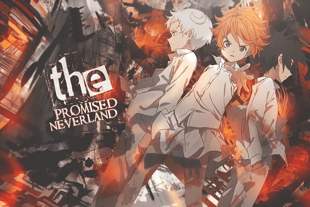 The Promised Neverland Emma Norman Ray Anime Jigsaw Puzzle