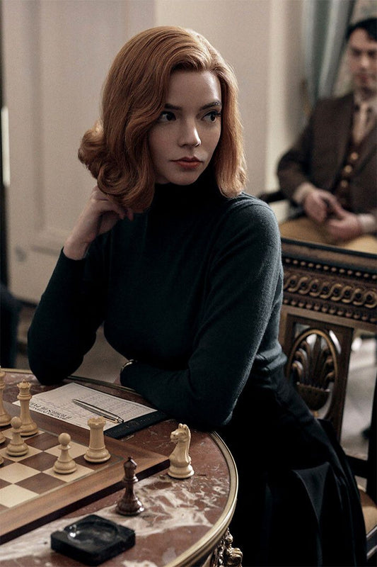 The Queens Gambit Movie Drama Action Painting Print Jigsaw Puzzle