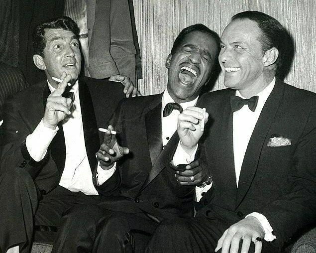 The Rat Pack Frank Sinatra Dean Martin Sammy Davis Jr. 8 X 10 Magnet Magnetgraph