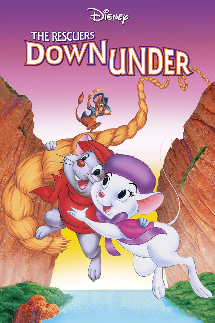 The Rescuers Down Under Animated Movie Room Decor Jigsaw Puzzle
