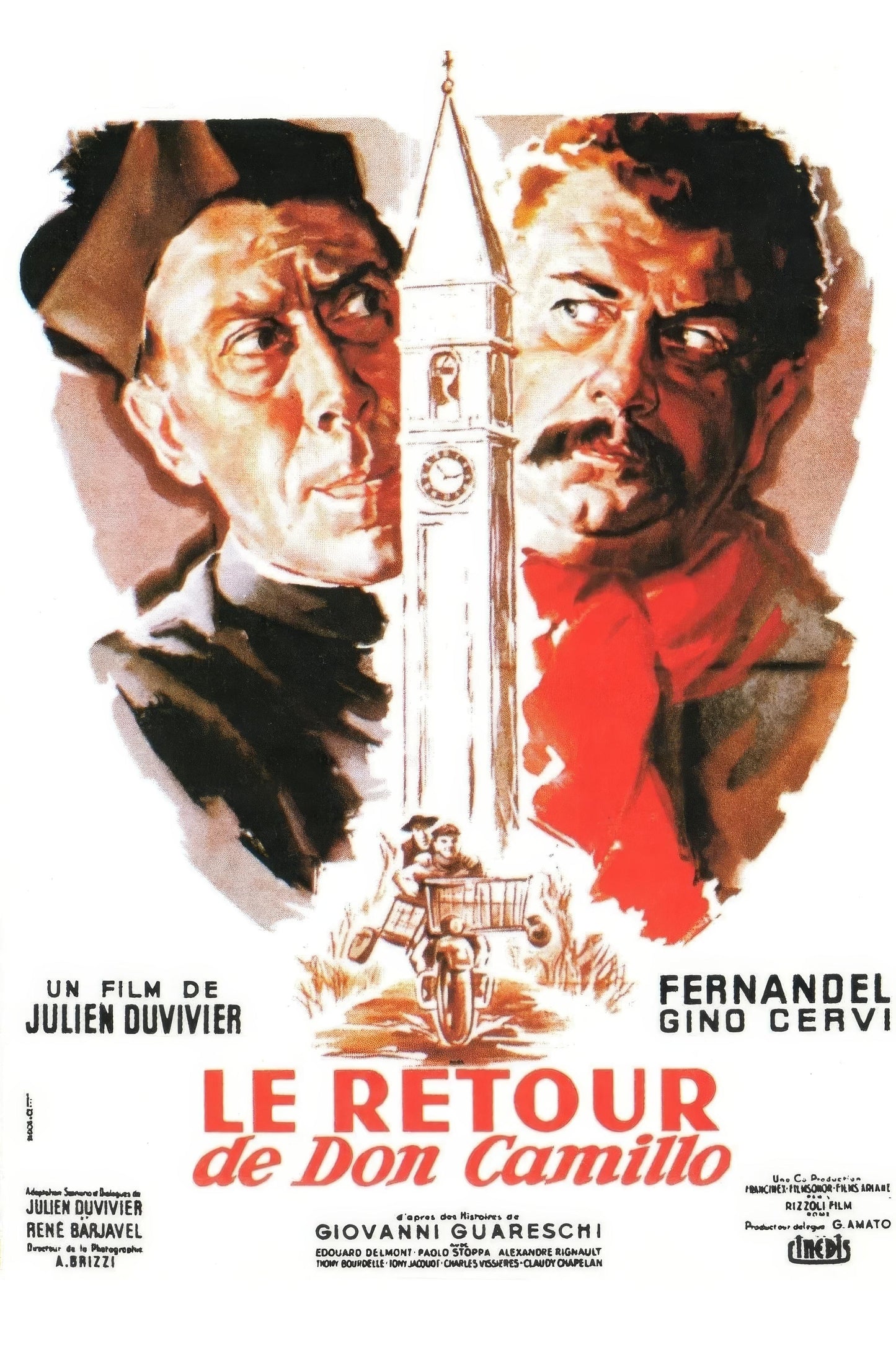 The Return Of Don Camillo (1953) Movie Magnet