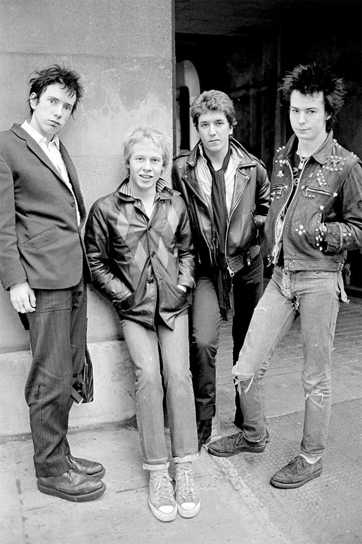 The Sex Pistols Musicians Men Print Jigsaw Puzzle