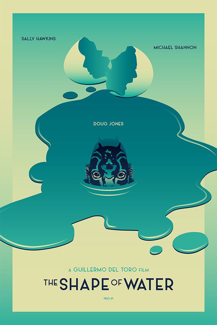 The Shape Of Water Movie Guillermo Del Toro Film Jigsaw Puzzle