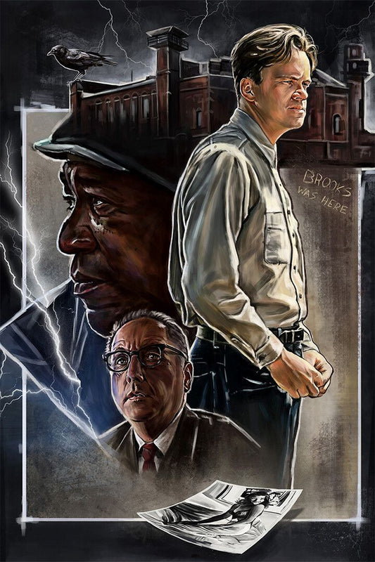 The Shawshank Redemption Drama Movie Art Print Decor Jigsaw Puzzle