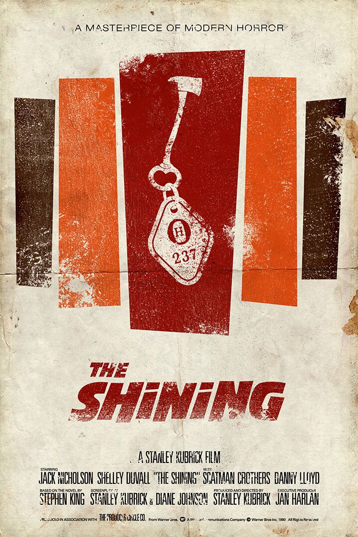 The Shining 1980 Movie Hot Horror Drama Painting Jigsaw Puzzle