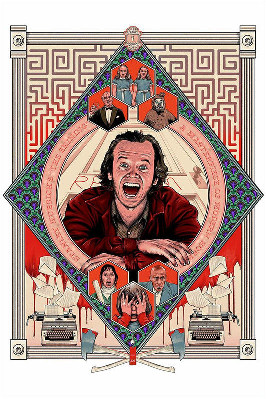 The Shining Classic Movie 1980 Horror Painting Jigsaw Puzzle