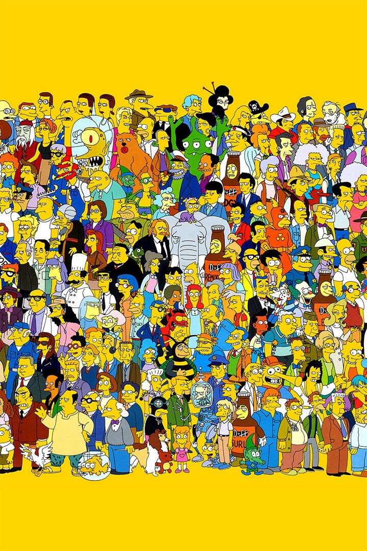 The Simpsons Characters Find Me If You Can Art Home Jigsaw Puzzle