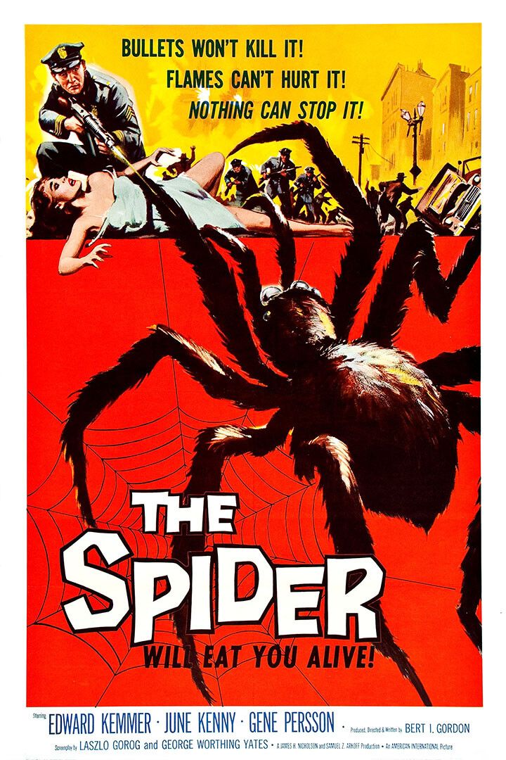 The Spider Movie Vintage Horror Science Fiction Jigsaw Puzzle