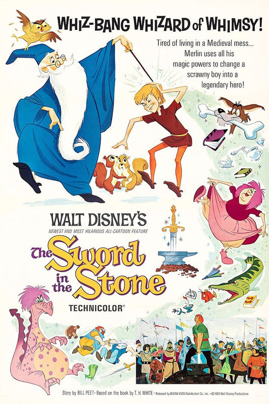The Sword In The Stone 1963 Animation Action Comedy Jigsaw Puzzle