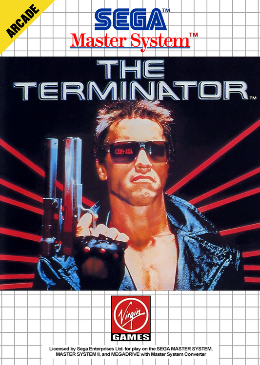 The Terminator Sega Master System Print Poster