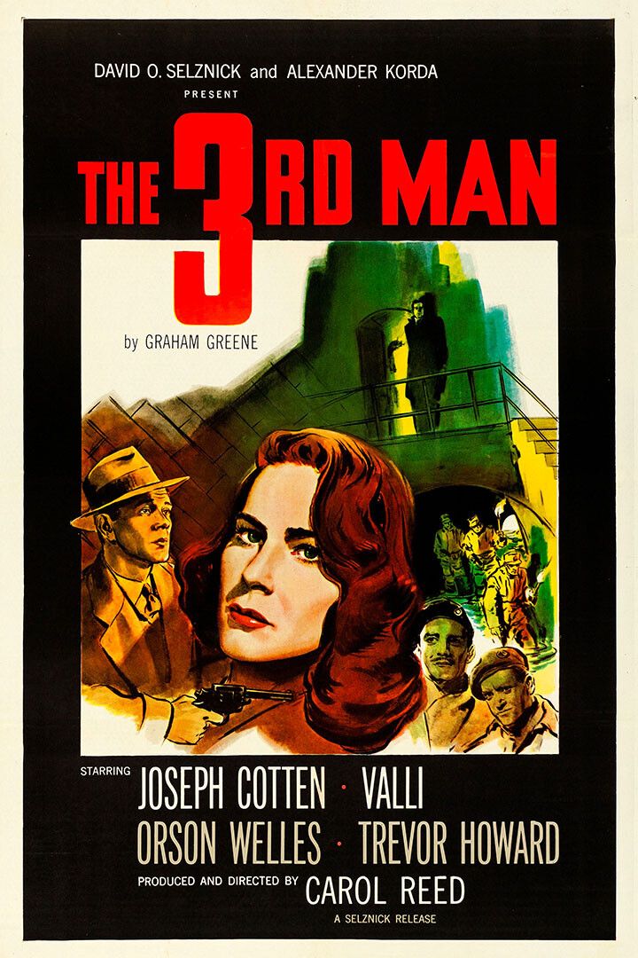The Third Man Movie Film Noir Mystery Thriller Jigsaw Puzzle
