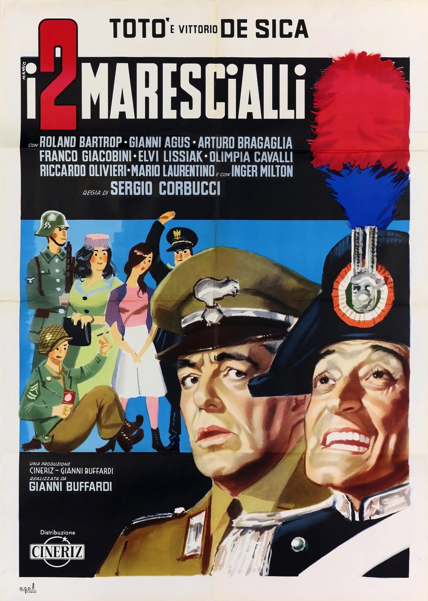 The Two Marshals (1961) Movie Magnet
