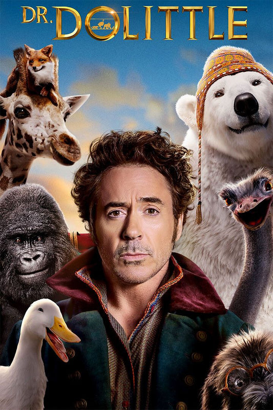 The Voyage Of Doctor Dolittle Movie 2020 Print Painting Jigsaw Puzzle