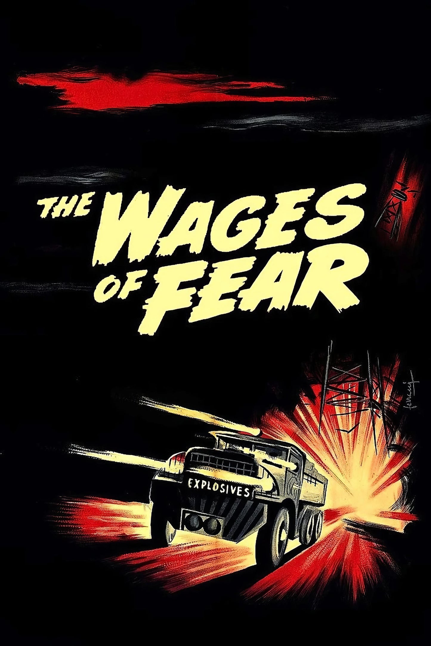 The Wages Of Fear (1953) Movie Magnet