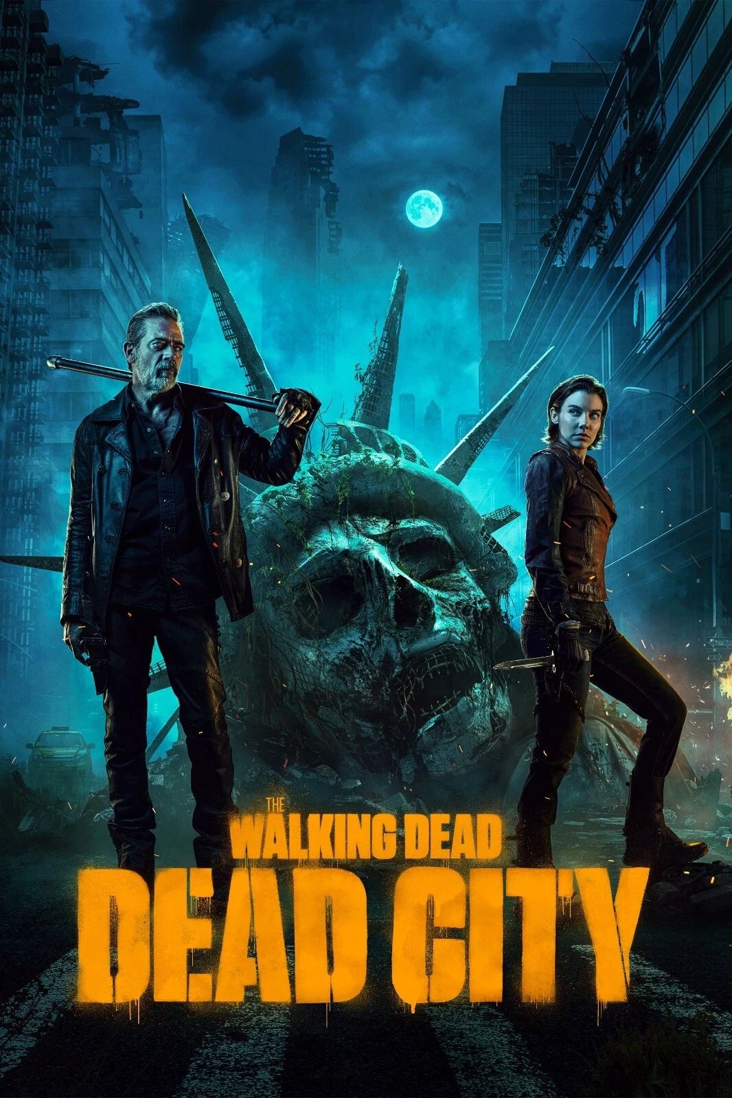 The Walking Dead Dead City Negan Maggie Rick Zombie New York City