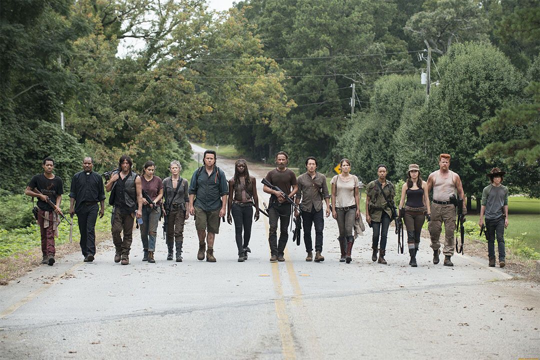 The Walking Dead Movie All Characters Horror Jigsaw Puzzle