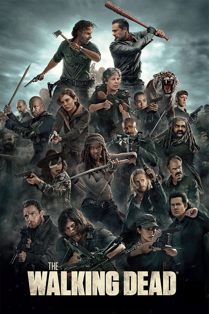 The Walking Dead Movie Characters Horror Jigsaw Puzzle 1