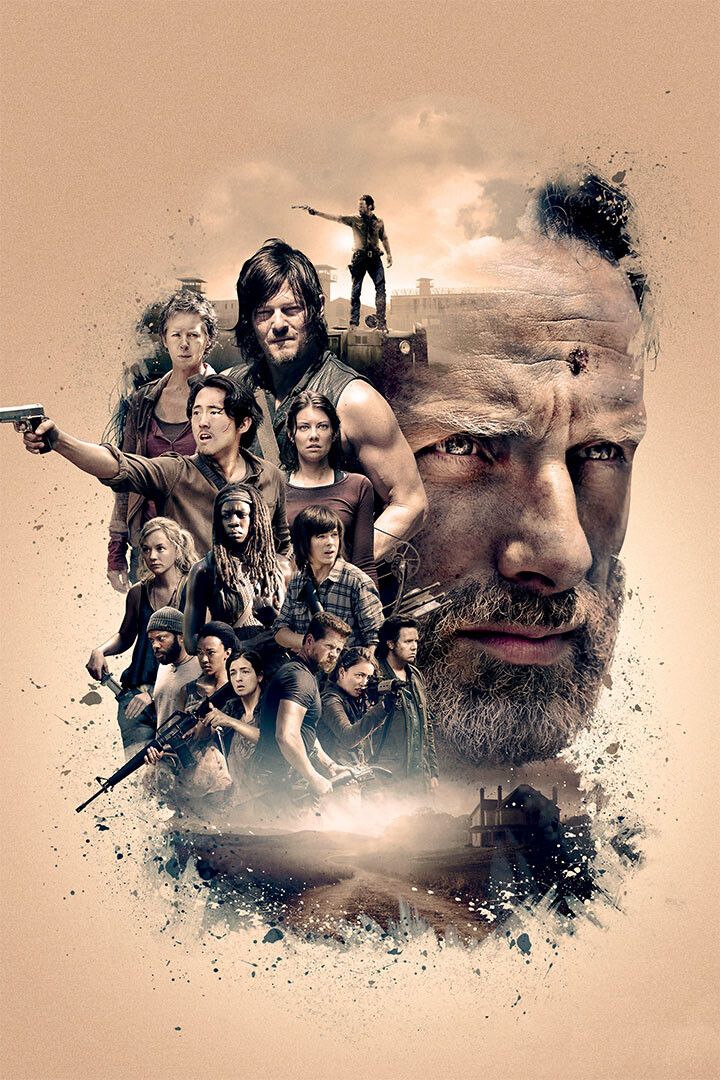 The Walking Dead Movie Print Painting Jigsaw Puzzle