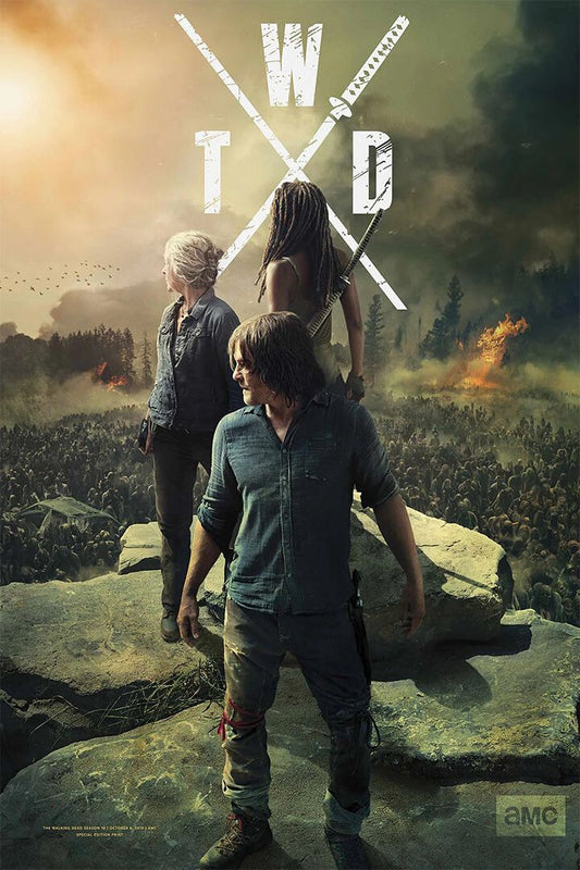 The Walking Dead Season 10 Zombie Tv Series Jigsaw Puzzle