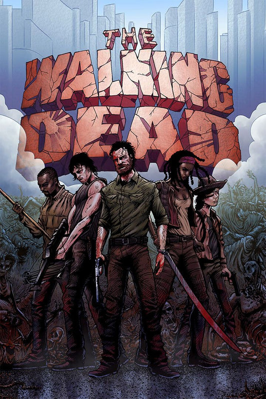 The Walking Dead Season 8 Movie Usa Horror Thriller Jigsaw Puzzle