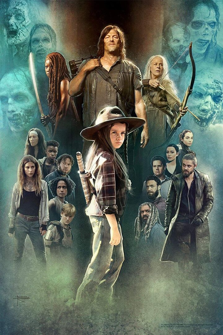 The Walking Dead Twd Season 10 Tv Series Jigsaw Puzzle