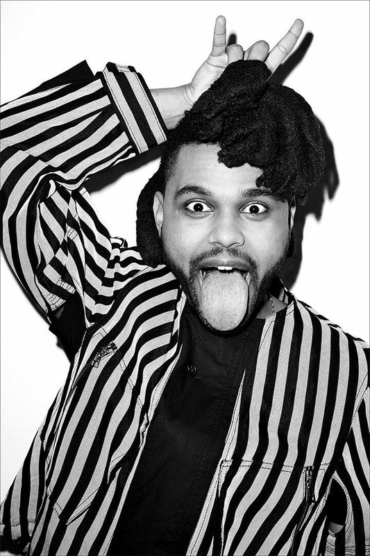 The Weeknd Ablum Cover Singer Musician Print Jigsaw Puzzle