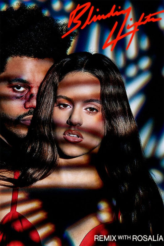 The Weeknd Blinding Lights Single Music Cover 2020 Rap Album Jigsaw Puzzle