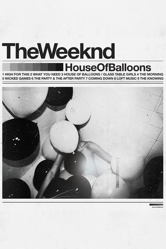 The Weeknd House Of Balloons Painting Print Jigsaw Puzzle