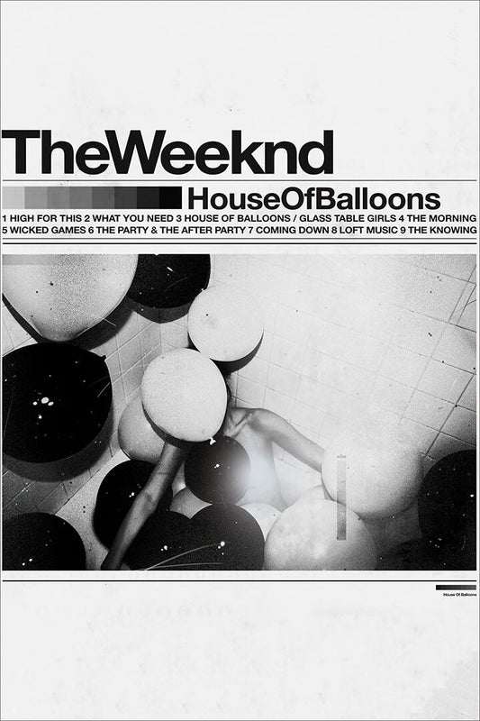 The Weeknd House Of Balloons Rap Music Jigsaw Puzzle