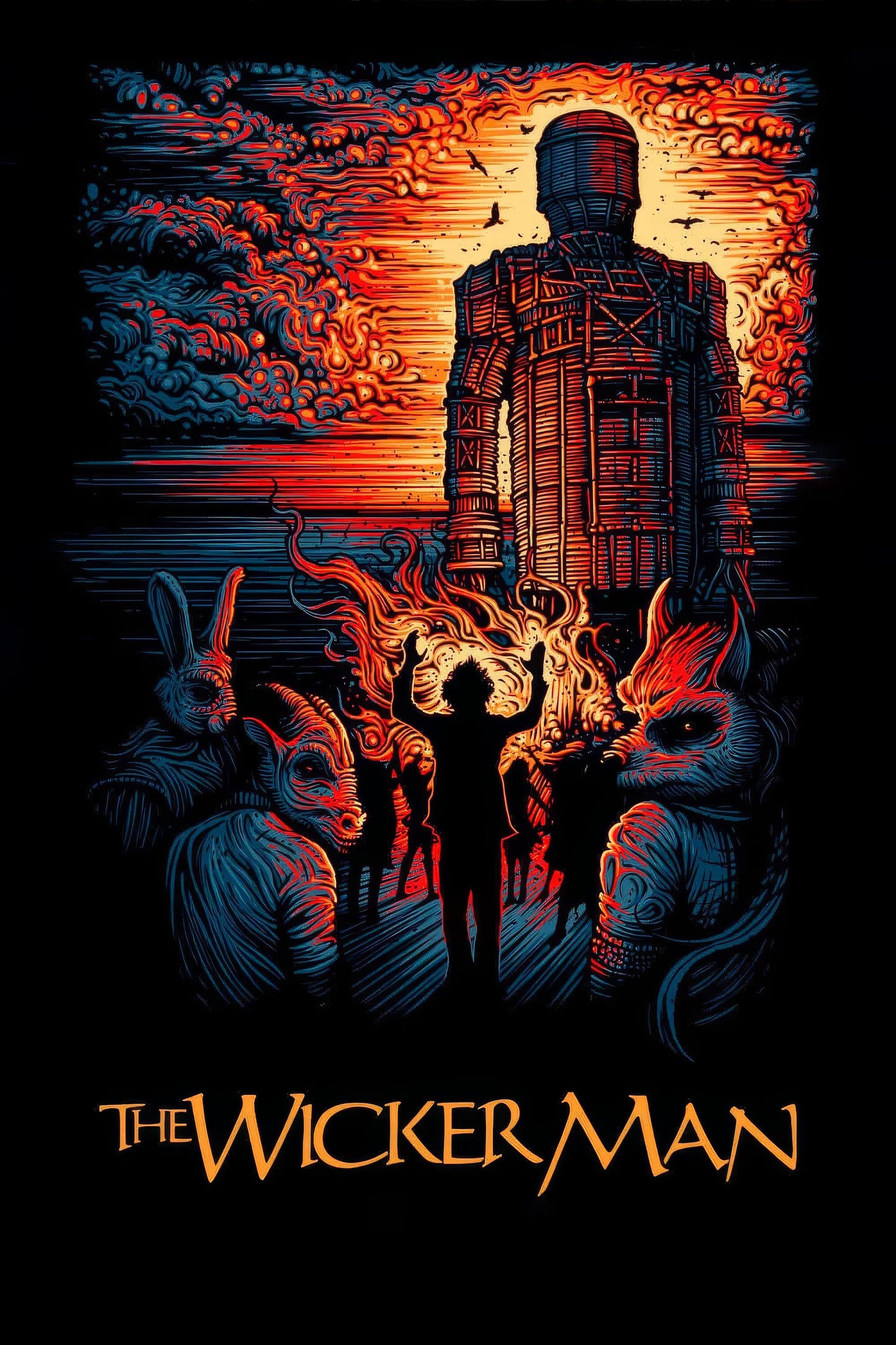 The Wicker Man (1973) Movie Magnet