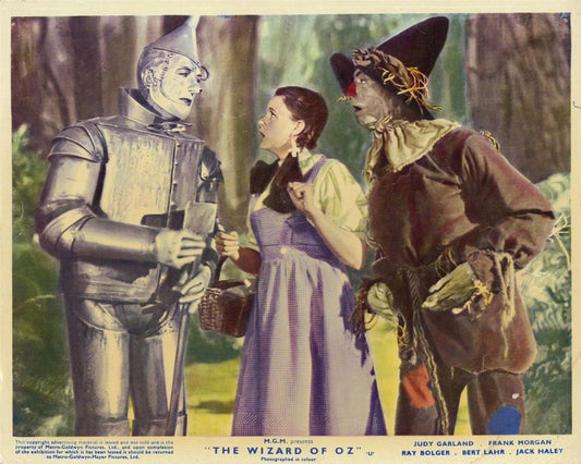The Wizard Of Oz Lobby Card Replicaprint Dorothy Witch Toto Ruby