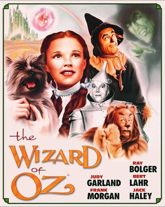 The Wizard Of Oz Keychain Actress Judy Garland Glossy Keychain Dorothy Print