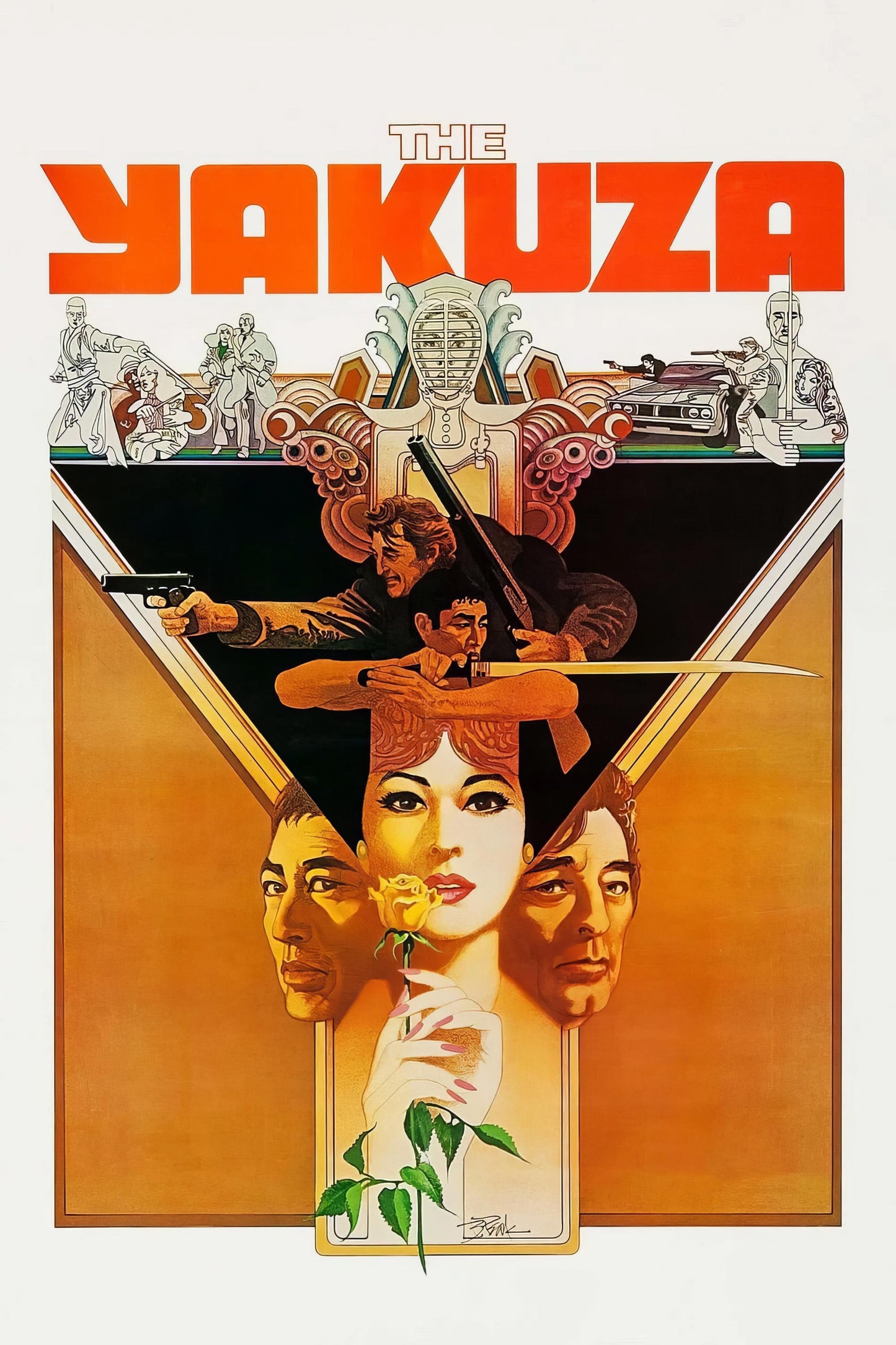 The Yakuza (1974) Movie Magnet