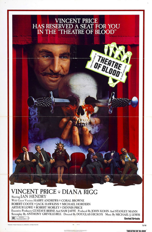 Theatre Of Blood 01 Movie Magnet