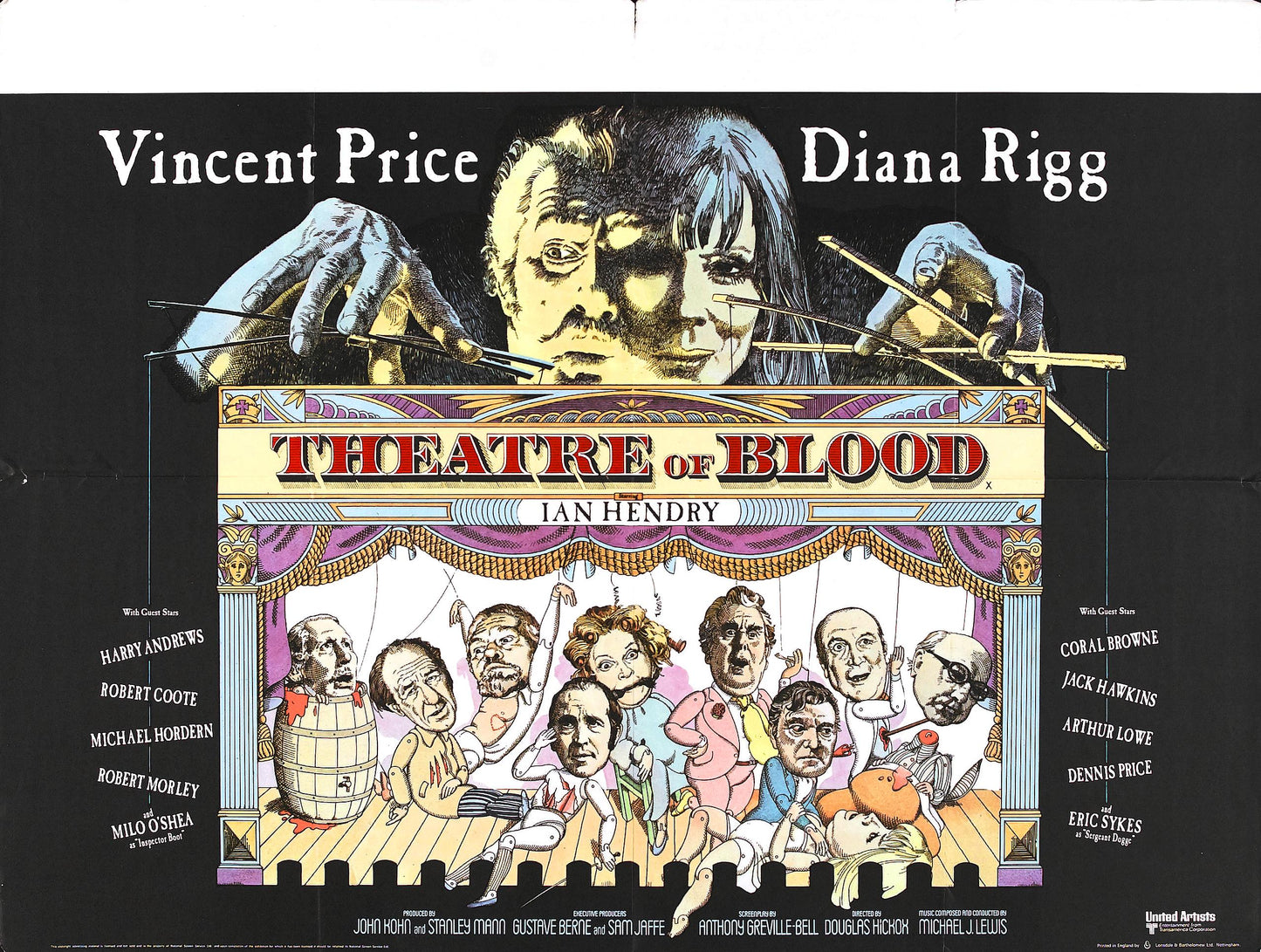 Theatre Of Blood 02 Movie Magnet