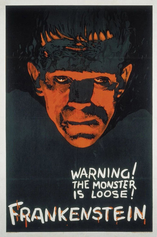 Theatrical Poster For 1939 Movie Frankenstein Picture Photo Print 5 X 7