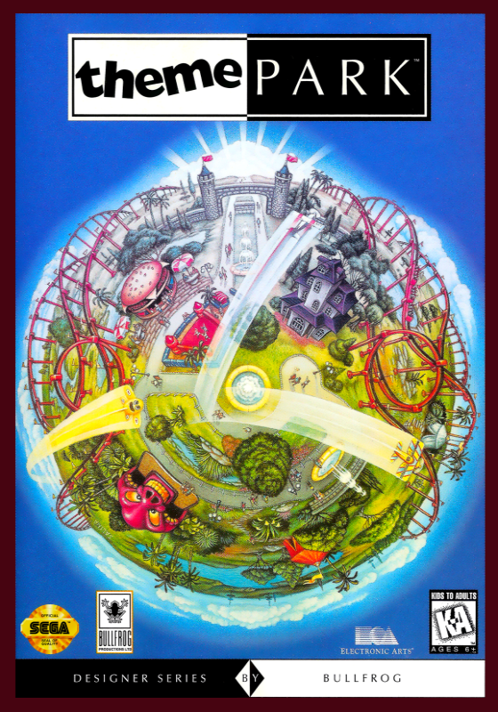 Theme Park (Usa) Genesis Print Poster