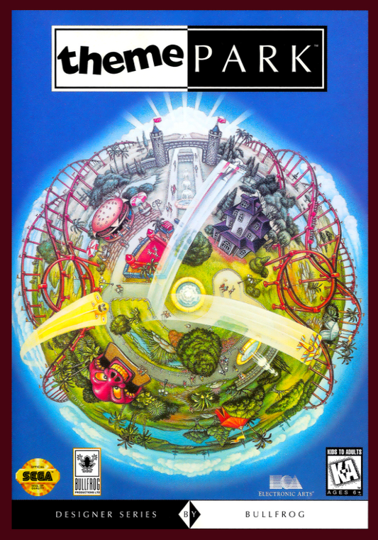 Theme Park (Usa) Genesis Print Poster