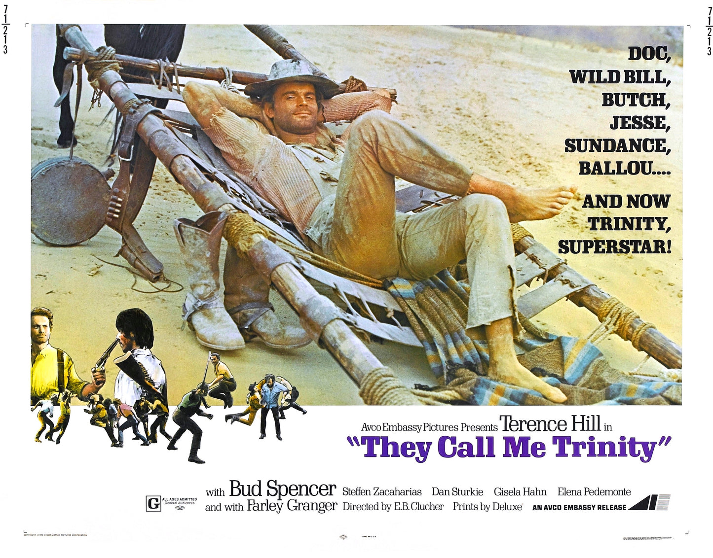 They Call Me Trinity 02 Movie Magnet