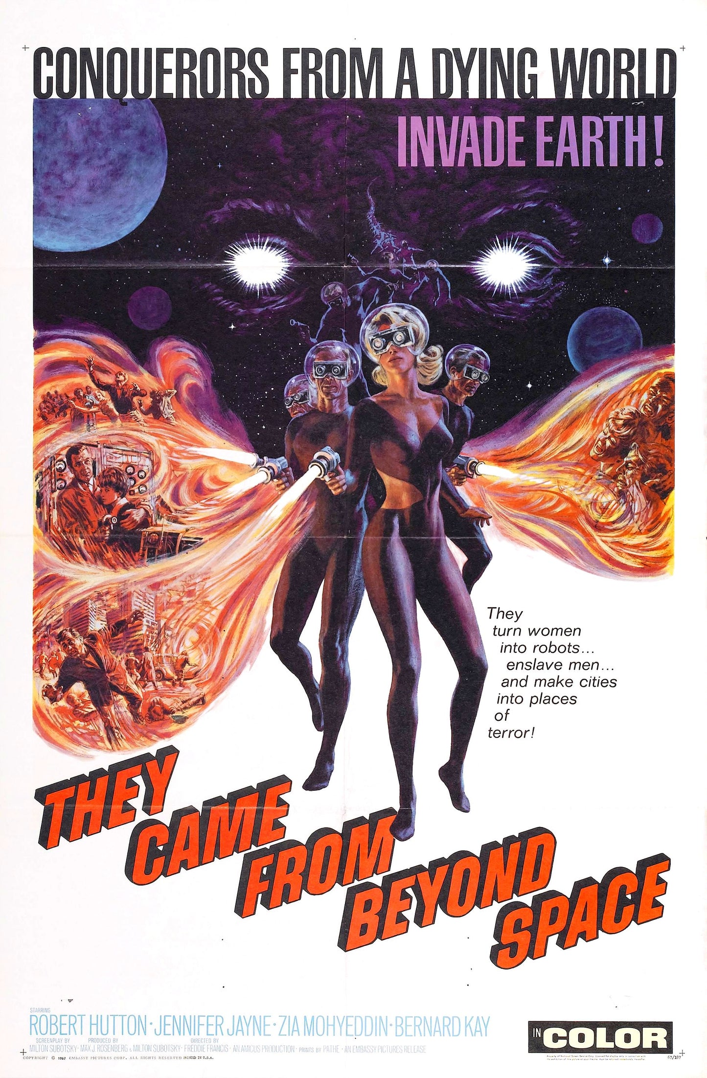 They Came From Beyond Space 01 Movie Magnet