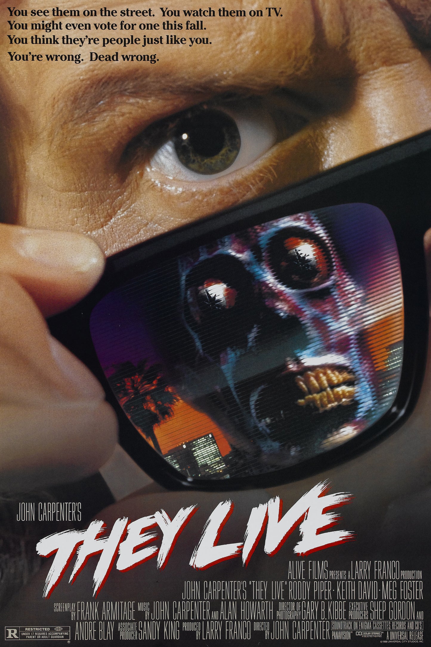 They Live 01 Movie Magnet