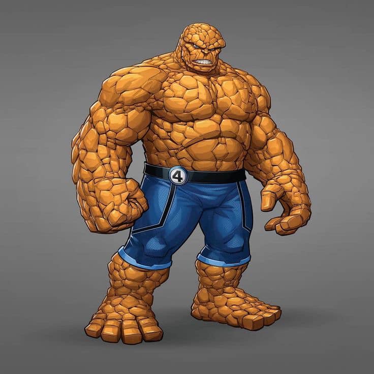 Thing Character Artwork (2) Jigsaw Puzzle