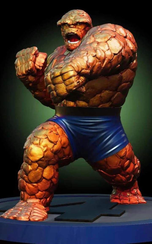 Thing Figure Statue Print Poster