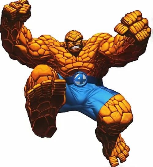 Thing Hero Action Print Poster