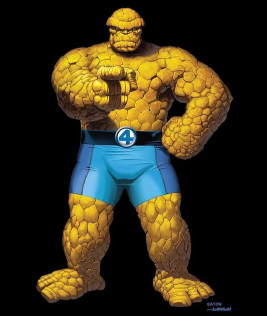 Thing Portrait Comic Art Print Poster
