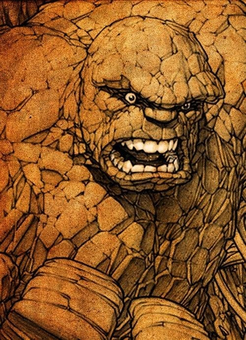 Thing Comic 4526 Print Poster