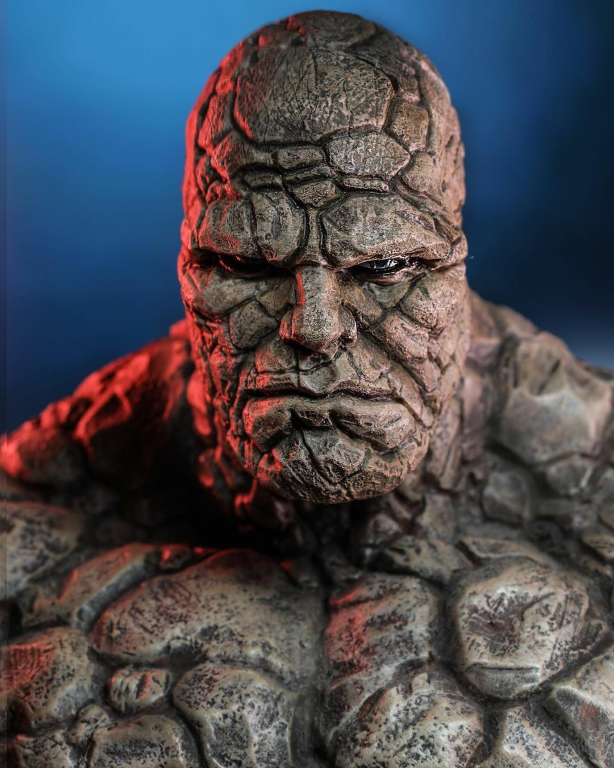 Thing Rock Skinned Character 847 Print Poster