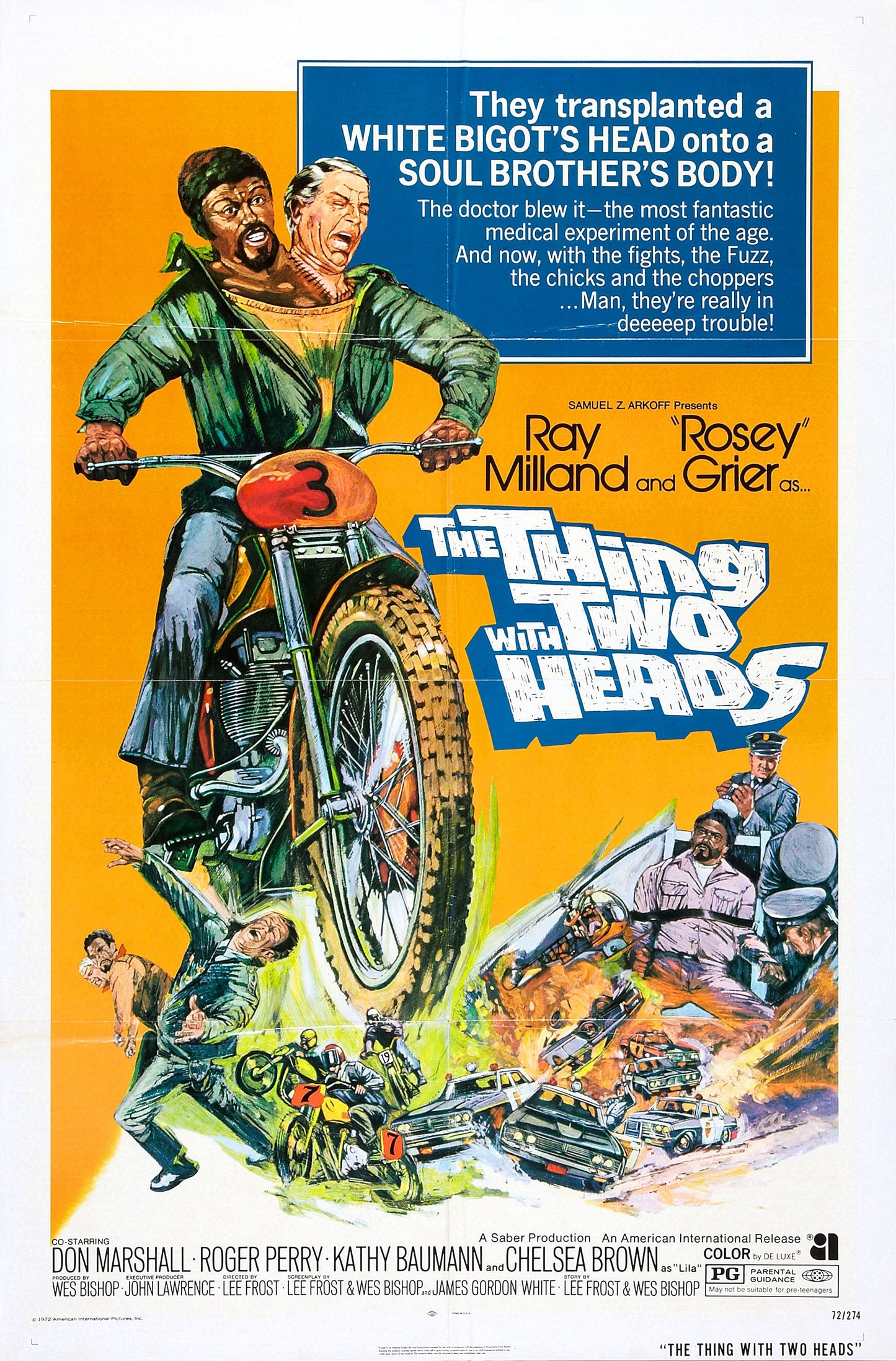 Thing With Two Heads 01 Movie Magnet