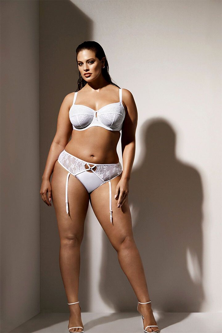 Think Big Sexy Female Model White Underwear Jigsaw Puzzle Wall Home Decor Jigsaw Puzzle
