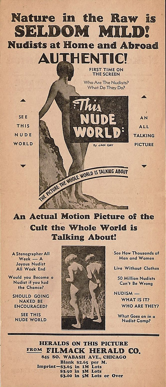 This Nude World 03 Movie Magnet